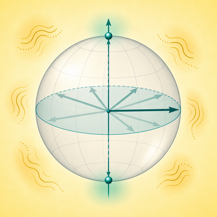 Phase damping: a qubit loses relative phase coherence while its energy populations remain unchanged.
